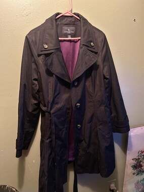 London fog trench coat XL